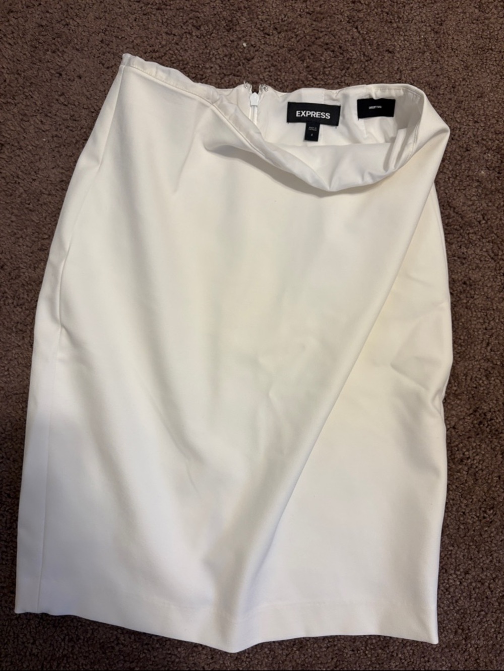 Express White pencil Skirt